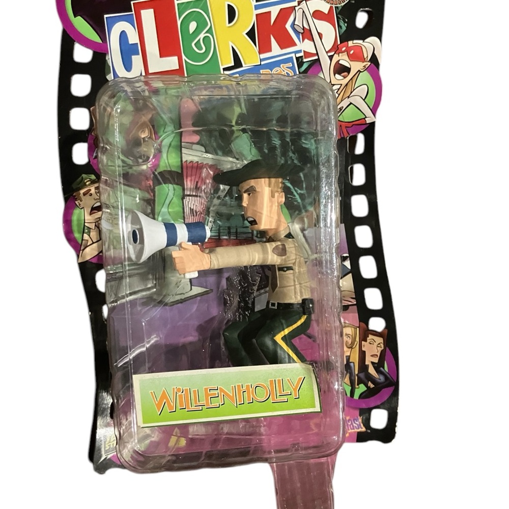 Action Figure - Willenholly with Green and Purple Accents